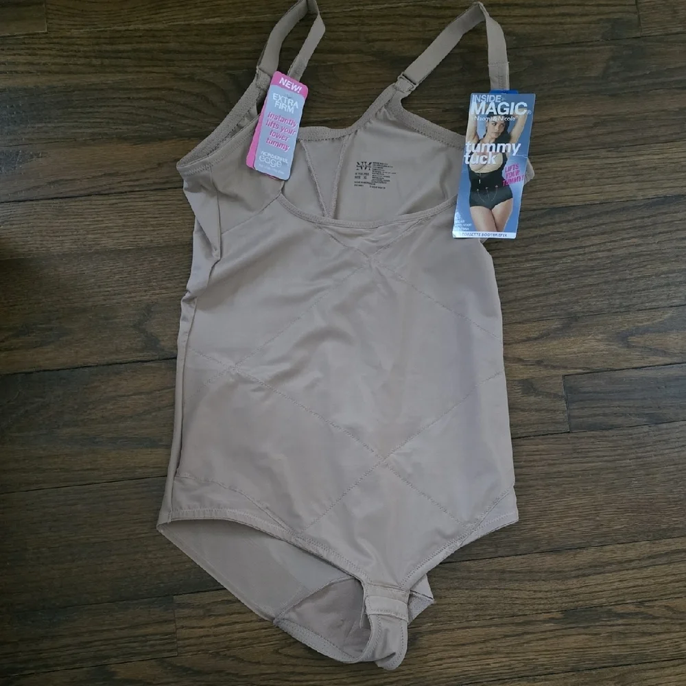 Inside Magic by Naomi & Nicole Tummy Tuck Shapewear - Black - Picture 5 of 7